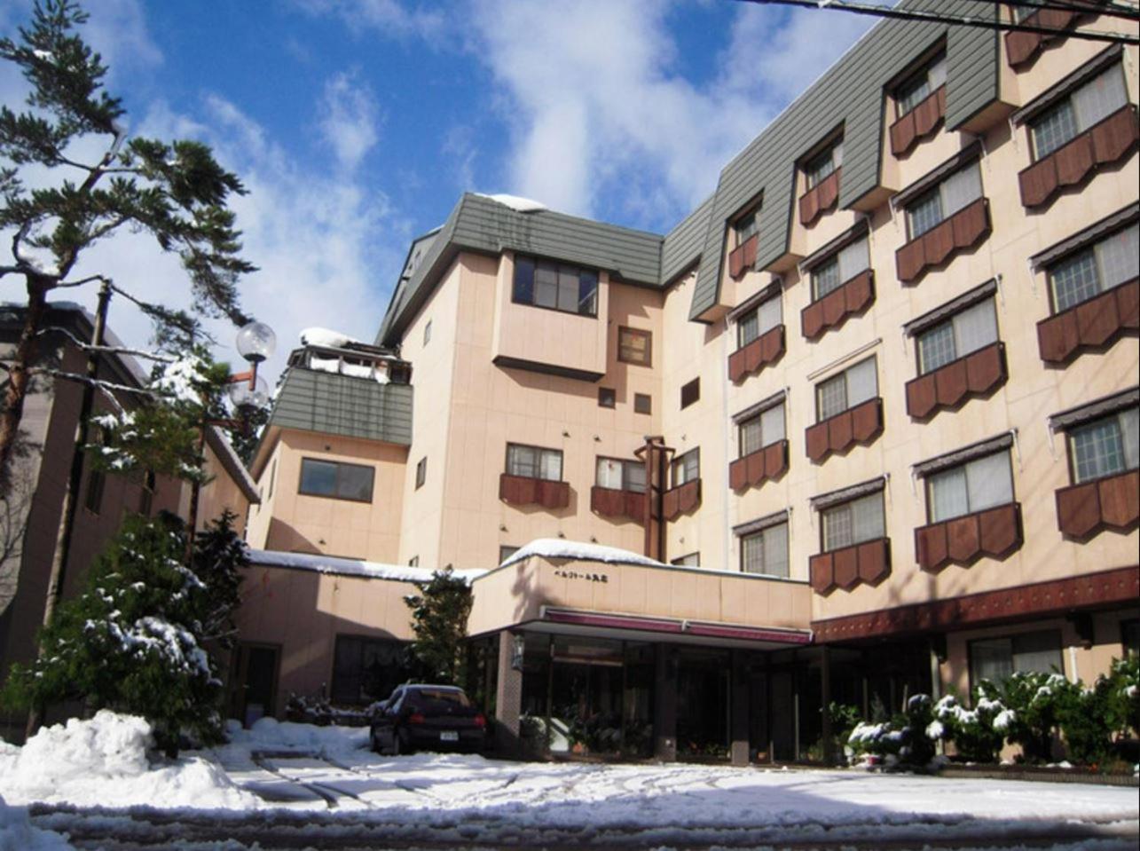 Hotel Bergtour Marukita Hakuba Esterno foto